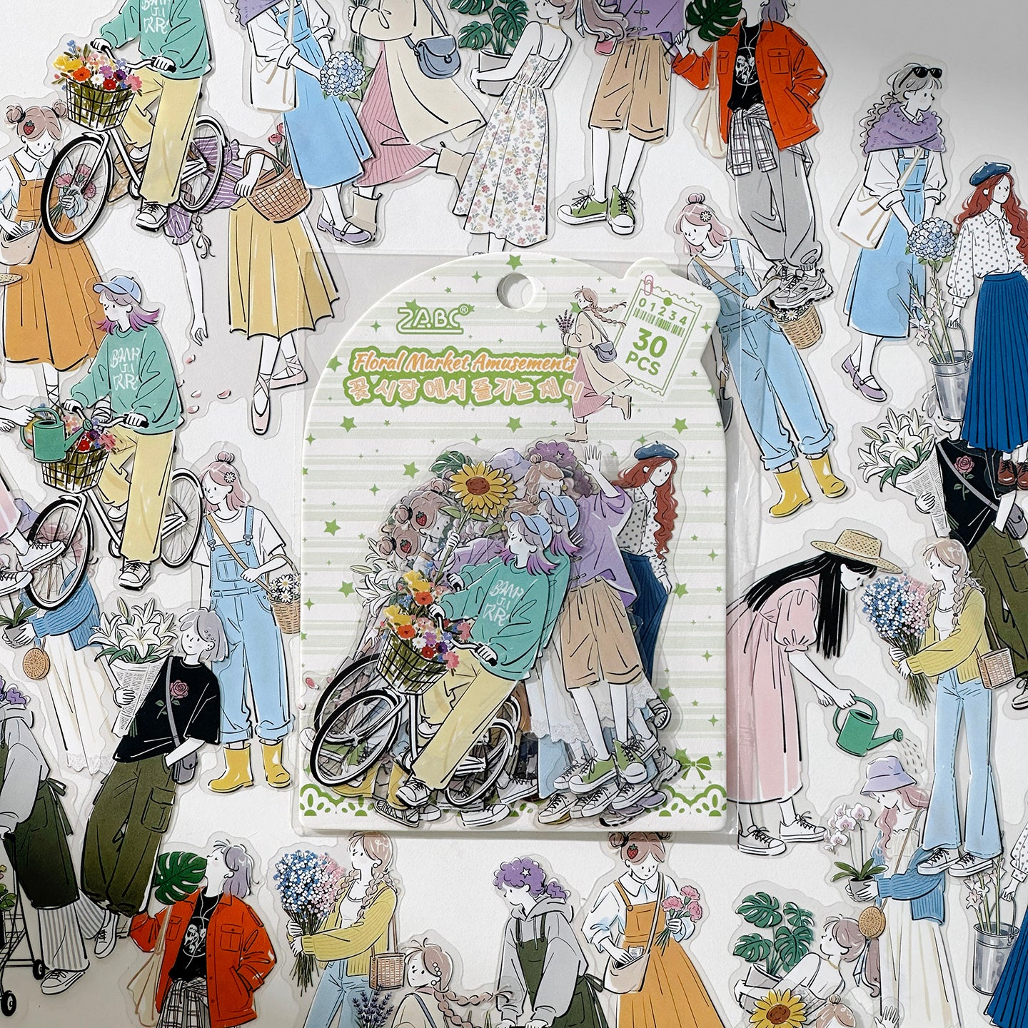 A Leisurely Life  Sticker 30pcs