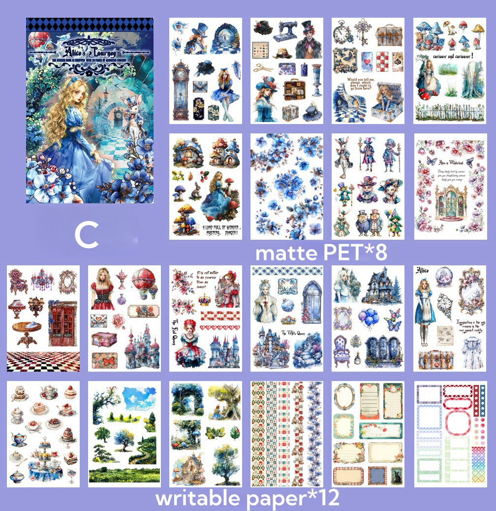 Alice Girls Stickers Book