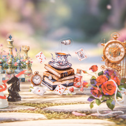 Alice's Time Game Sticker 100pcs
