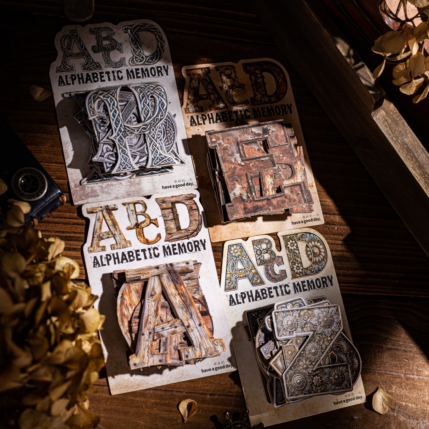Alphabetic memory Sticker 26pcs