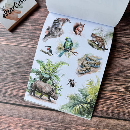 Animal Kingdom Sticker Book