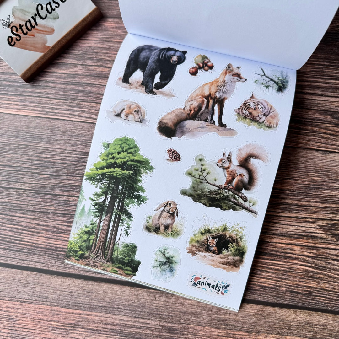 Animal Kingdom Sticker Book