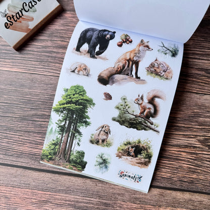 Animal Kingdom Sticker Book