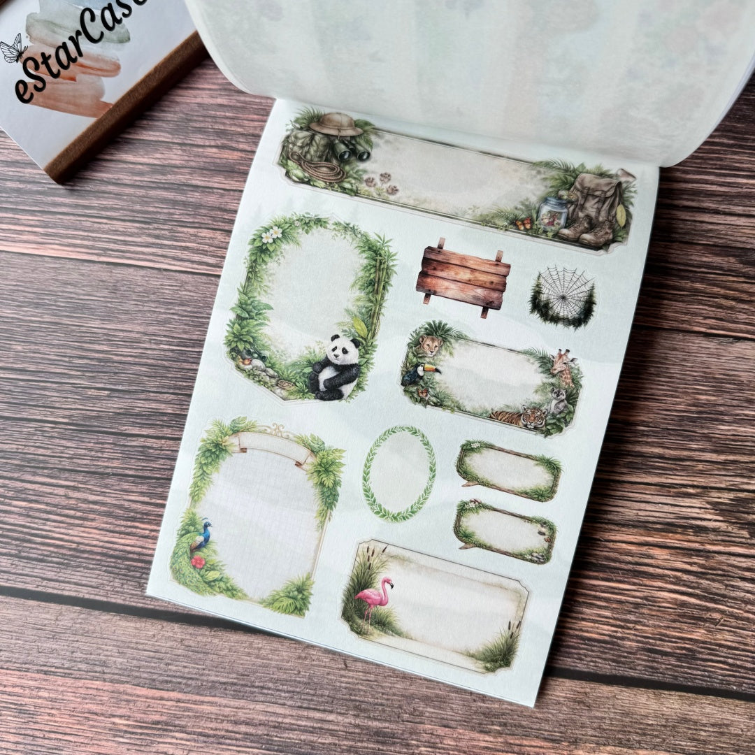 Animal Kingdom Sticker Book