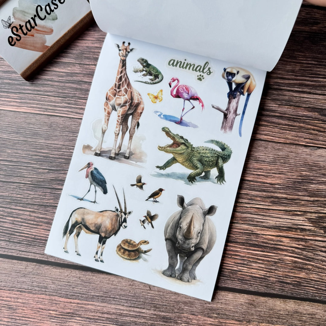 Animal Kingdom Sticker Book