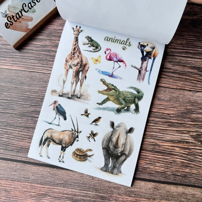 Animal Kingdom Sticker Book