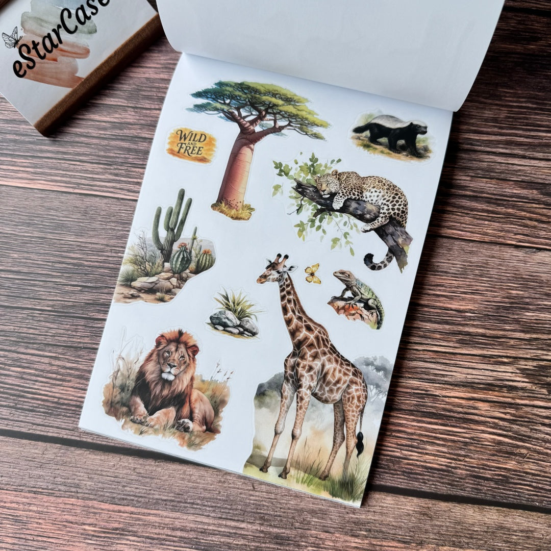 Animal Kingdom Sticker Book
