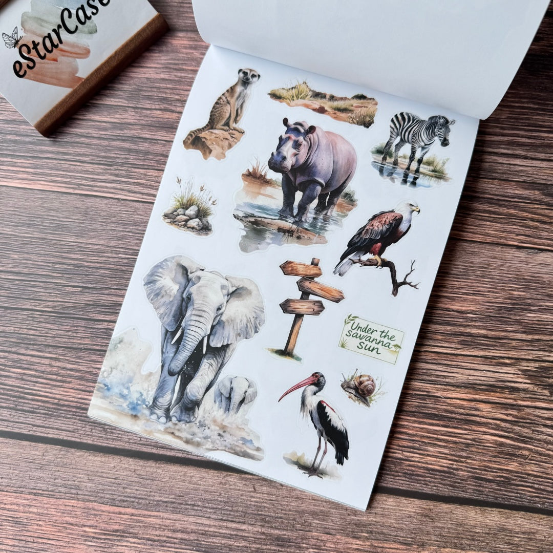 Animal Kingdom Sticker Book