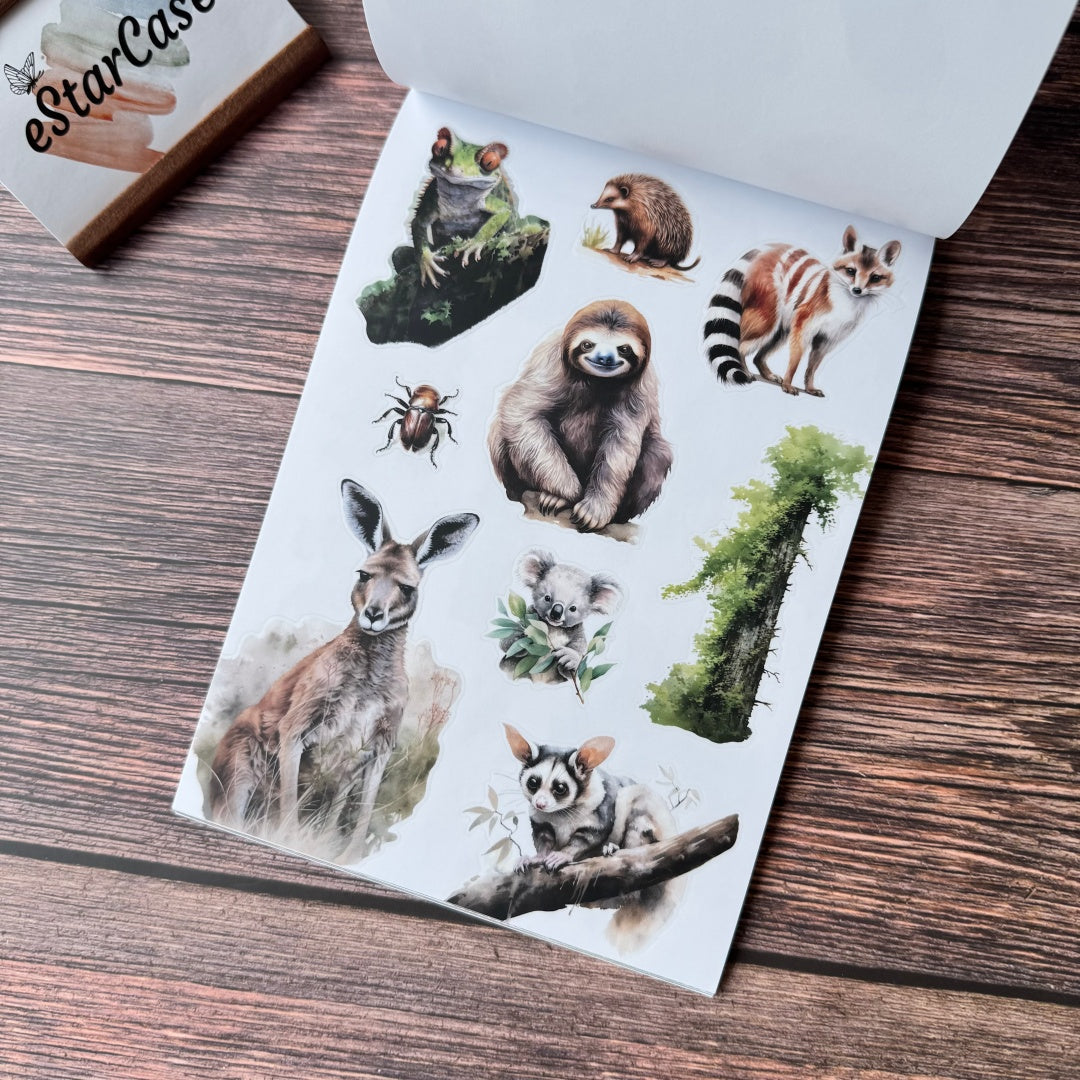 Animal Kingdom Sticker Book