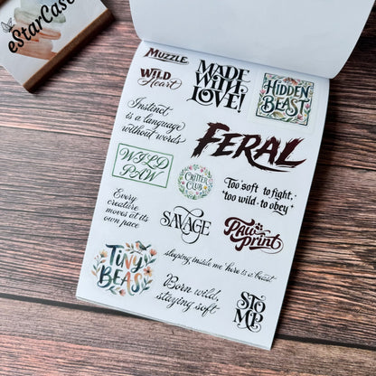 Animal Kingdom Sticker Book