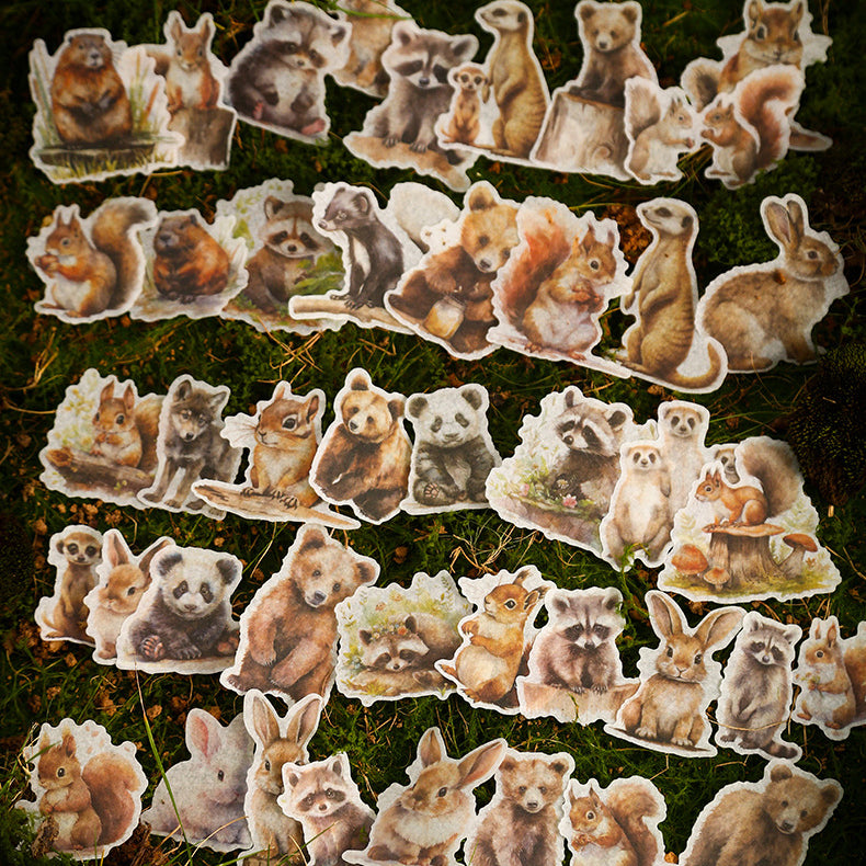 Animal United Stickers 50pcs