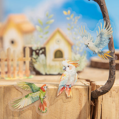 Animals and habitats Sticker 20pcs