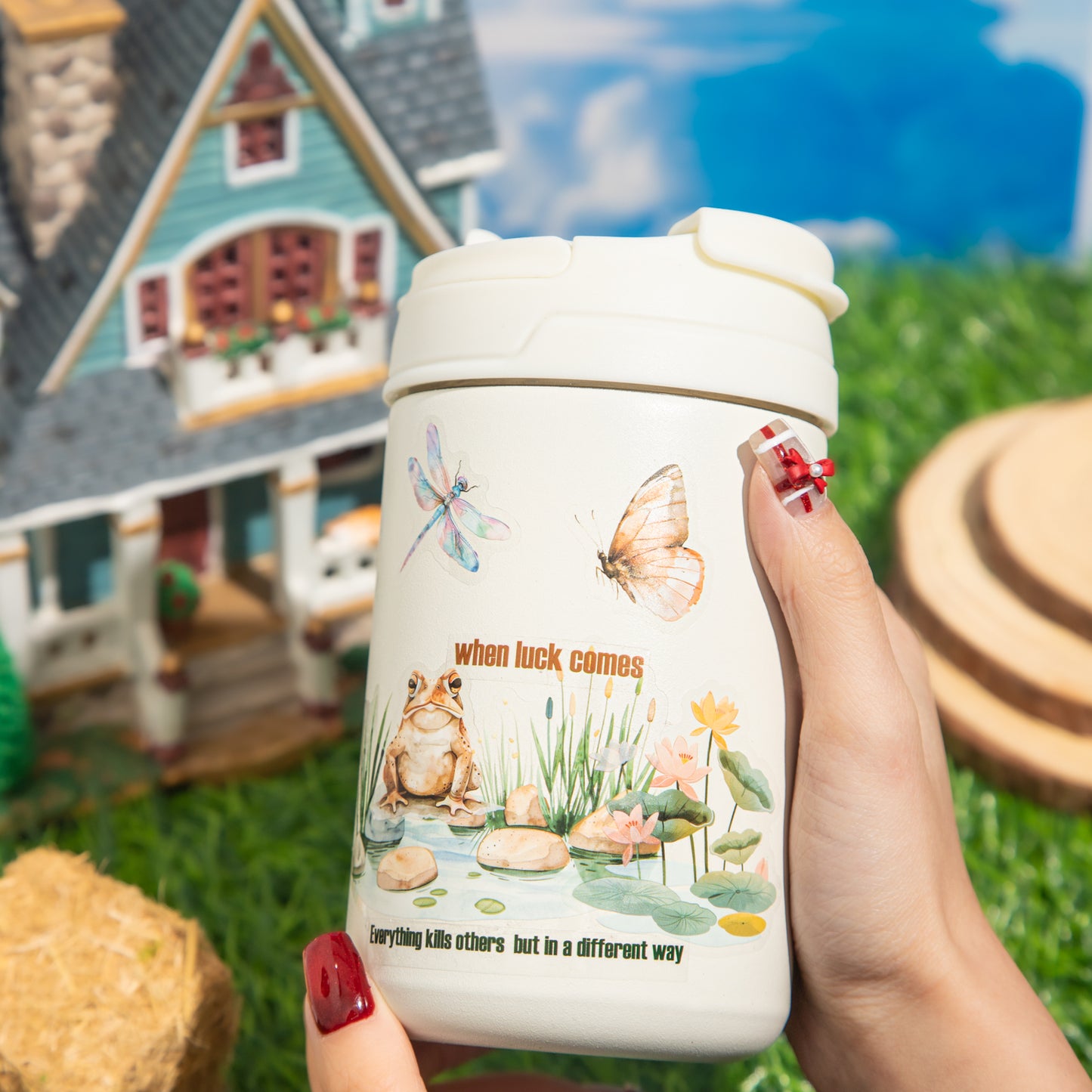 Animals and habitats Sticker 20pcs