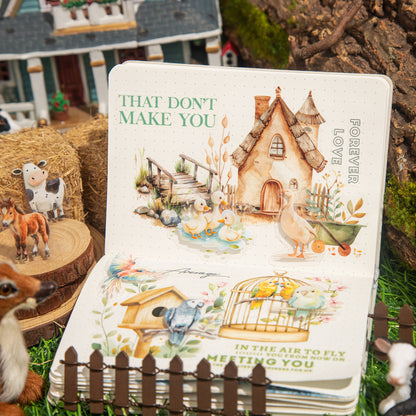 Animals and habitats Sticker 20pcs