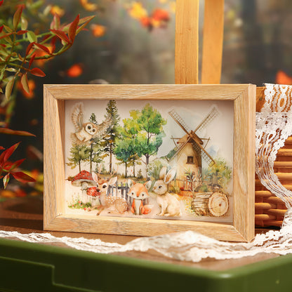 Animals and habitats Sticker 20pcs