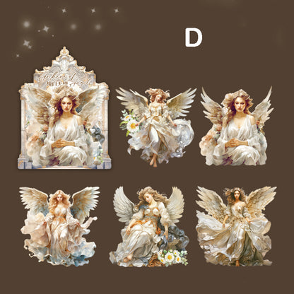 Large Size Anthem of Angels Stickers 5pcs