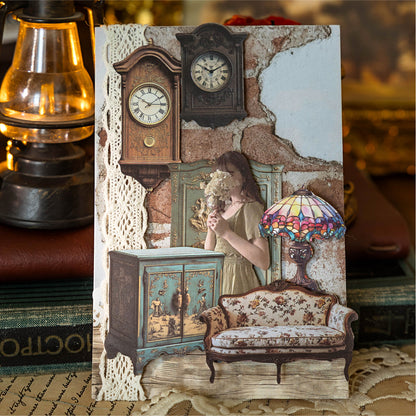 Antique Collection Museum Stickers 30pcs