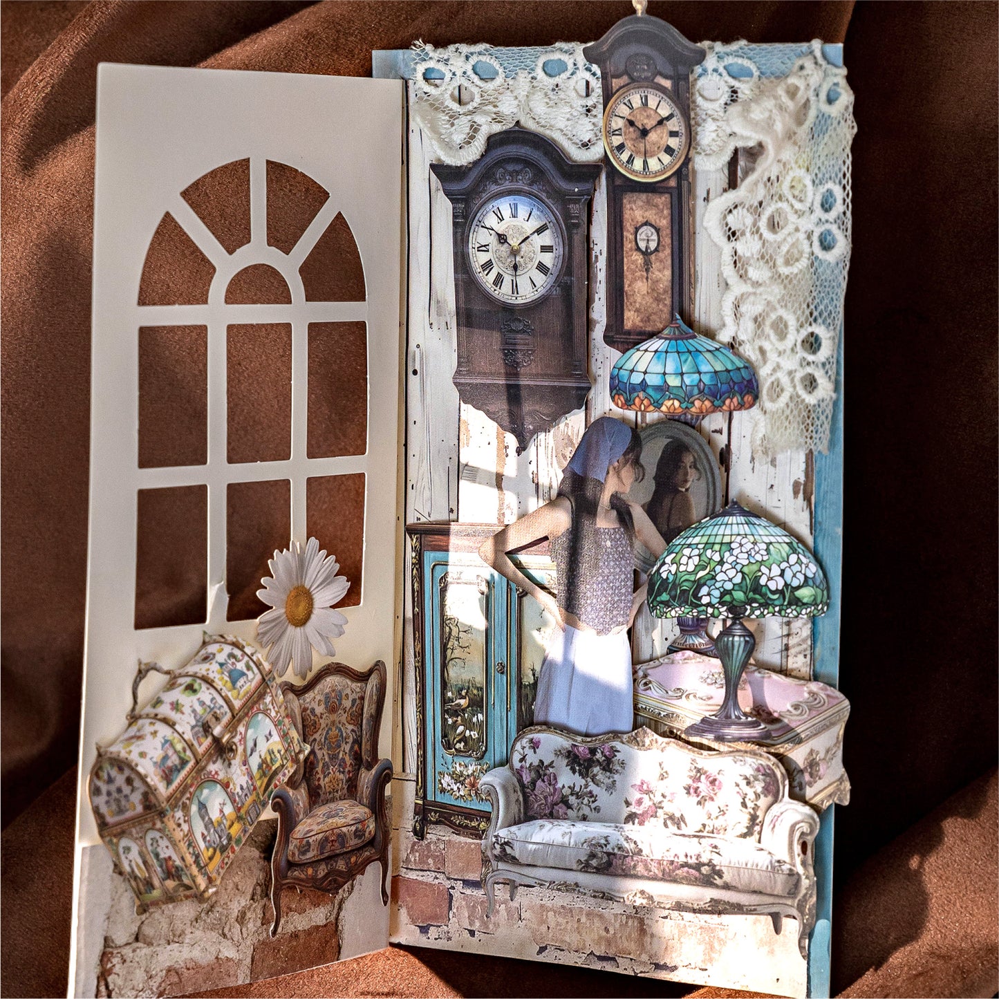 Antique Collection Museum Stickers 30pcs