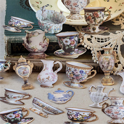 Antique Collection Museum Stickers 30pcs