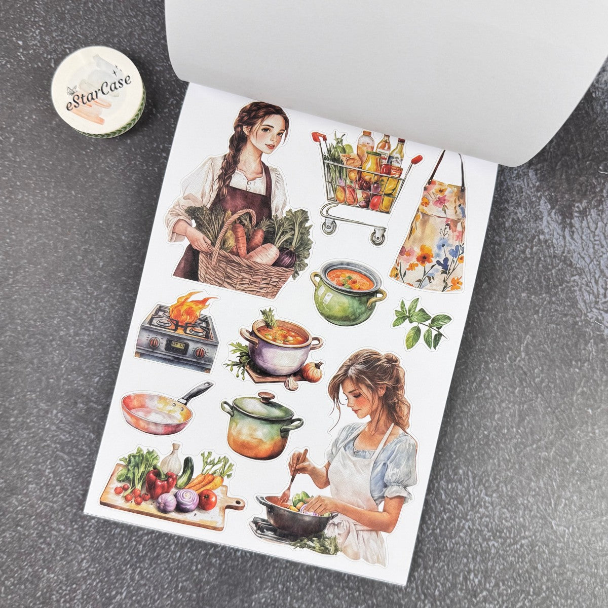Aromatic Notes Sticker Book