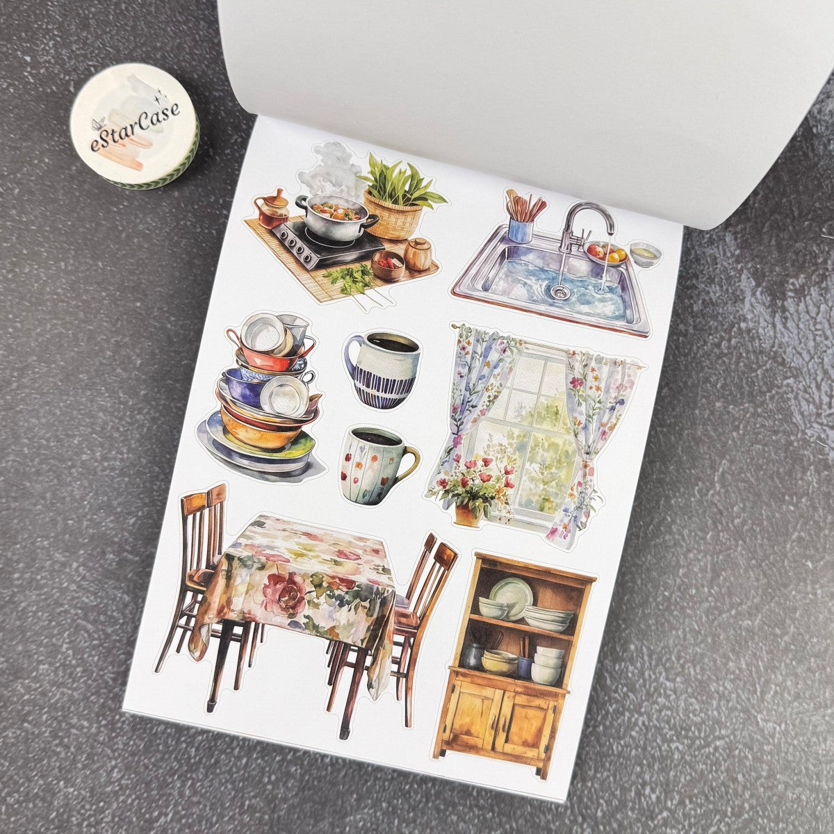 Aromatic Notes Sticker Book