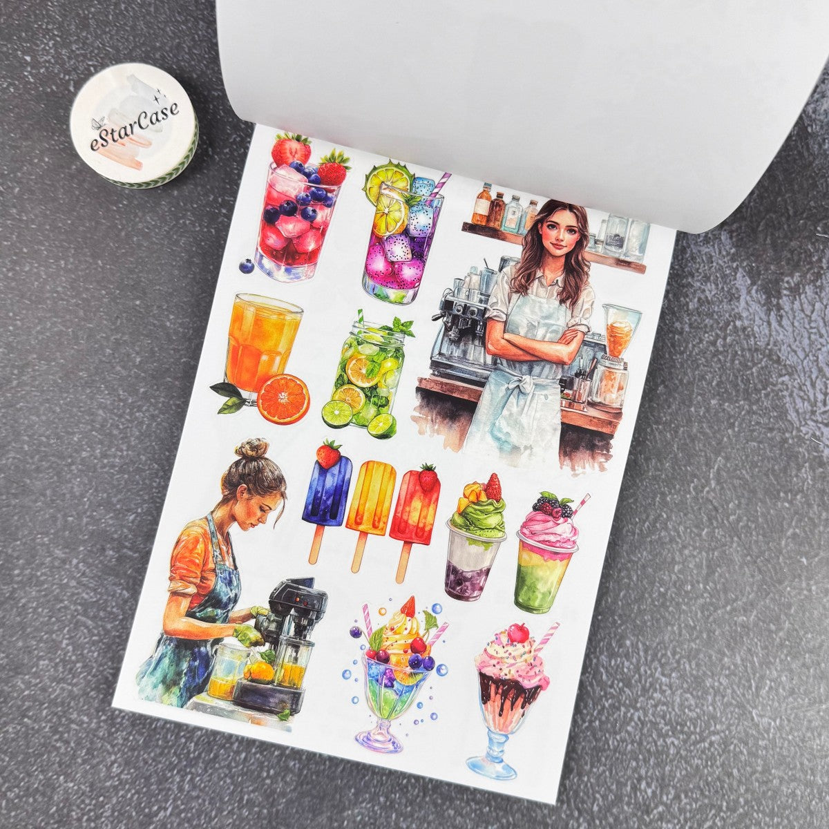 Aromatic Notes Sticker Book