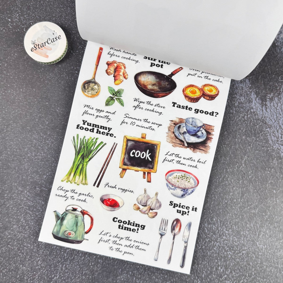 Aromatic Notes Sticker Book