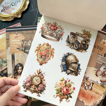 Artistic Courtly Style Sticker Book