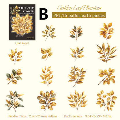 Honey Glaze Fragrance Sticker Book 20pcs