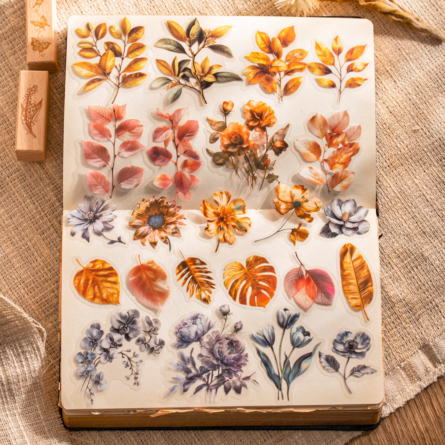 Honey Glaze Fragrance Sticker Book 20pcs