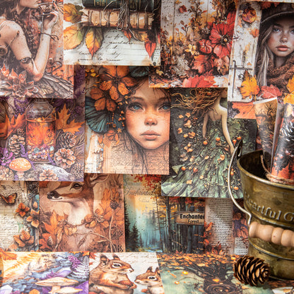Autumn Forest Memories Paper 30pcs
