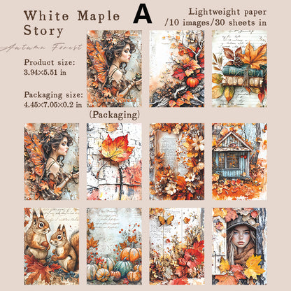 Autumn Forest Memories Paper 30pcs