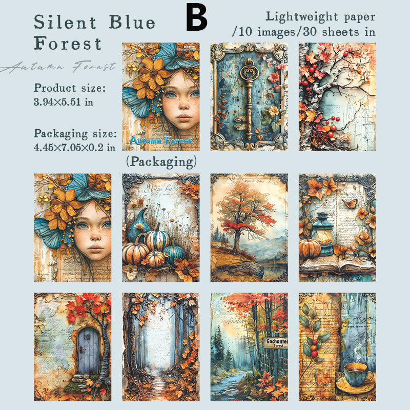 Autumn Forest Memories Paper 30pcs
