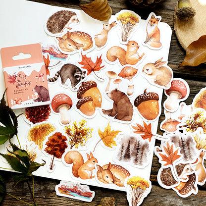 Autumn Forest Stickers 46pcs