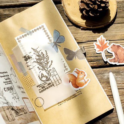 Autumn Forest Stickers 46pcs