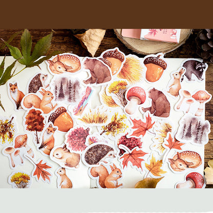 Autumn Forest Stickers 46pcs