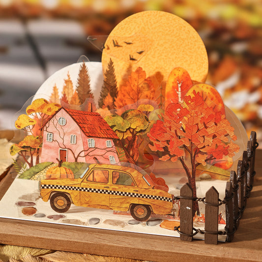 Autumn Handicrafts Sticker 30pcs