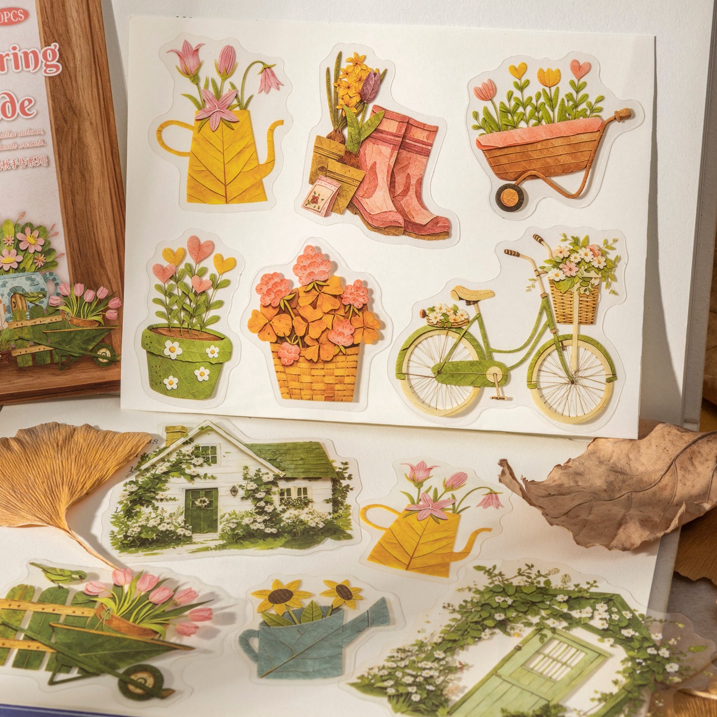 Autumn Handicrafts Sticker 30pcs