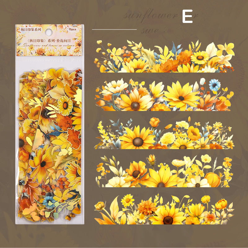 Autumn Impression Stickers 15pcs