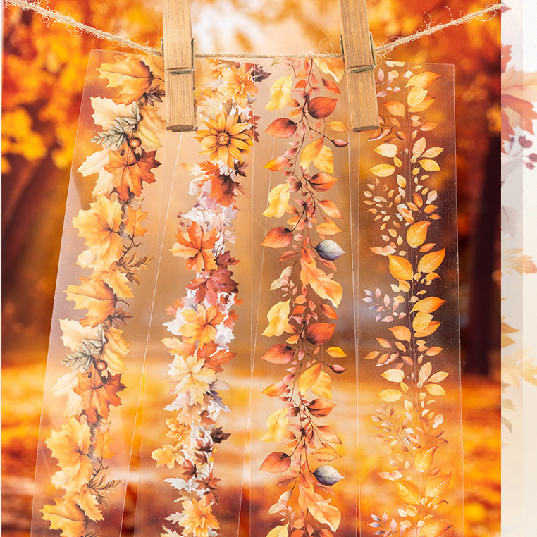 Autumn Leaves at Dusk Tape