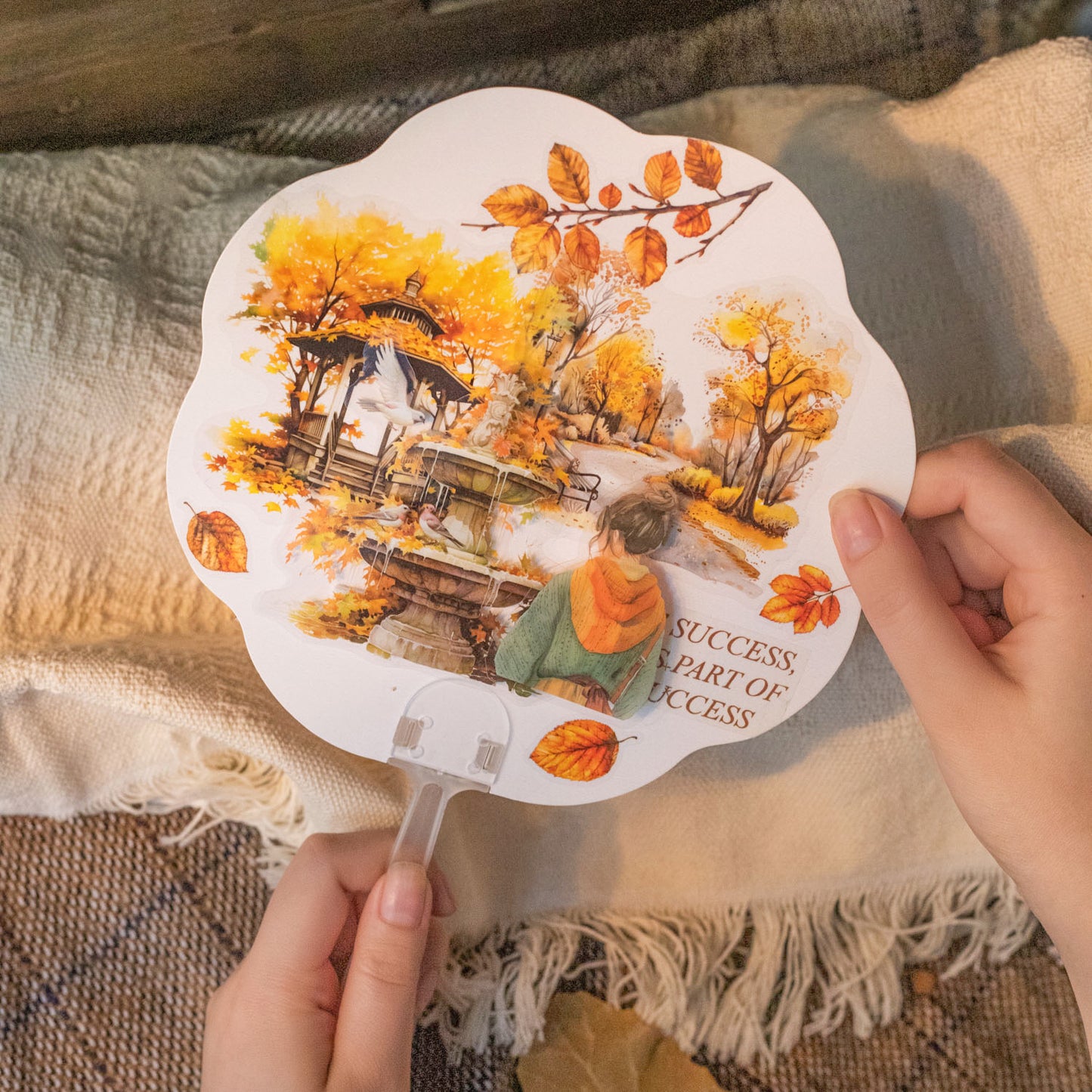 Autumn Leisurely Journey Stickers 10pcs