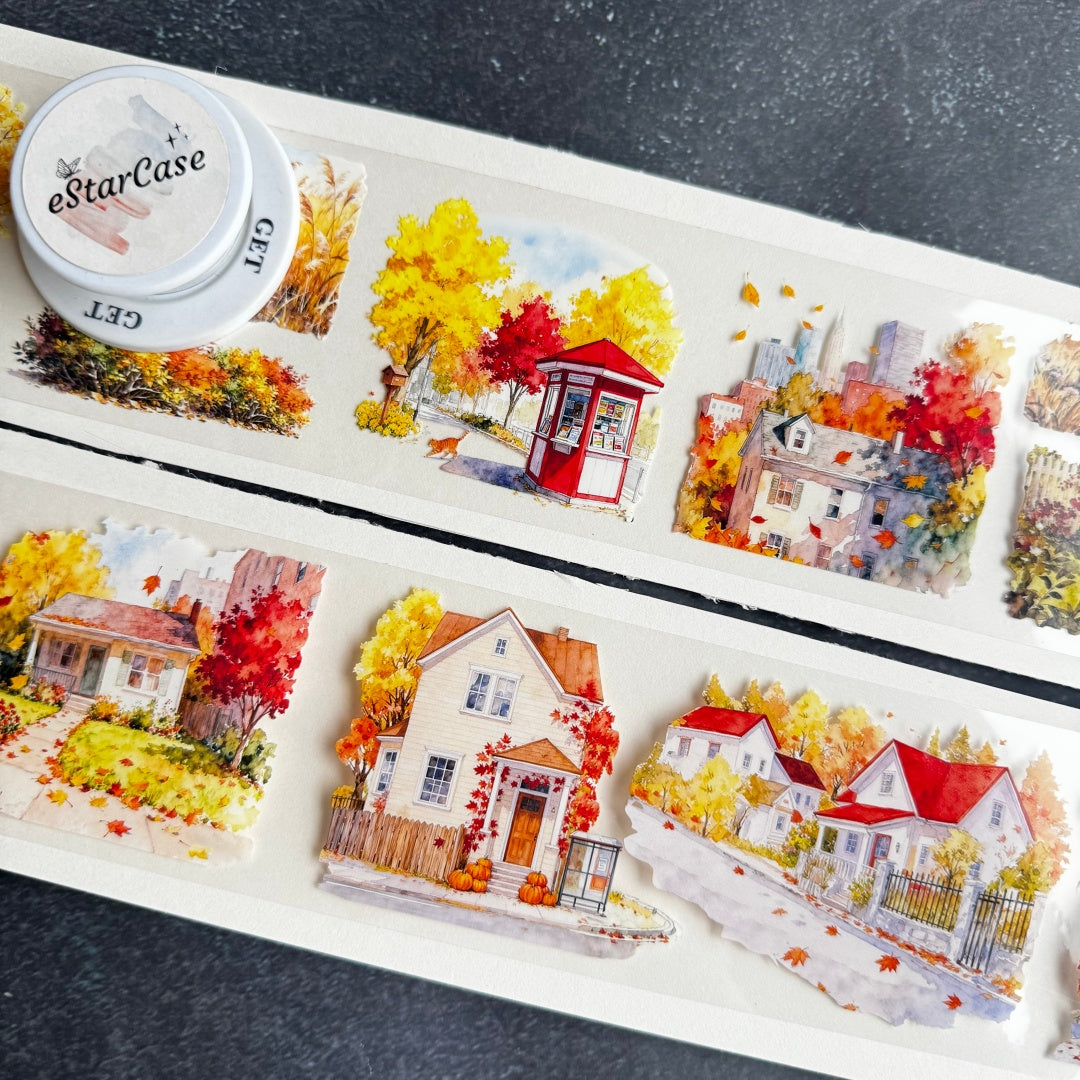7cm*2m Autumn Maple Tape
