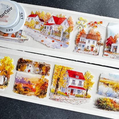 7cm*2m Autumn Maple Tape