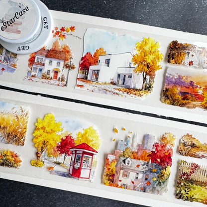 7cm*2m Autumn Maple Tape