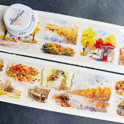 7cm*2m Autumn Maple Tape
