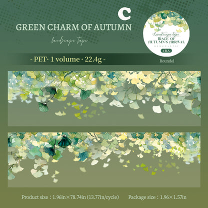 Autumn Marks Have Arrived Tape