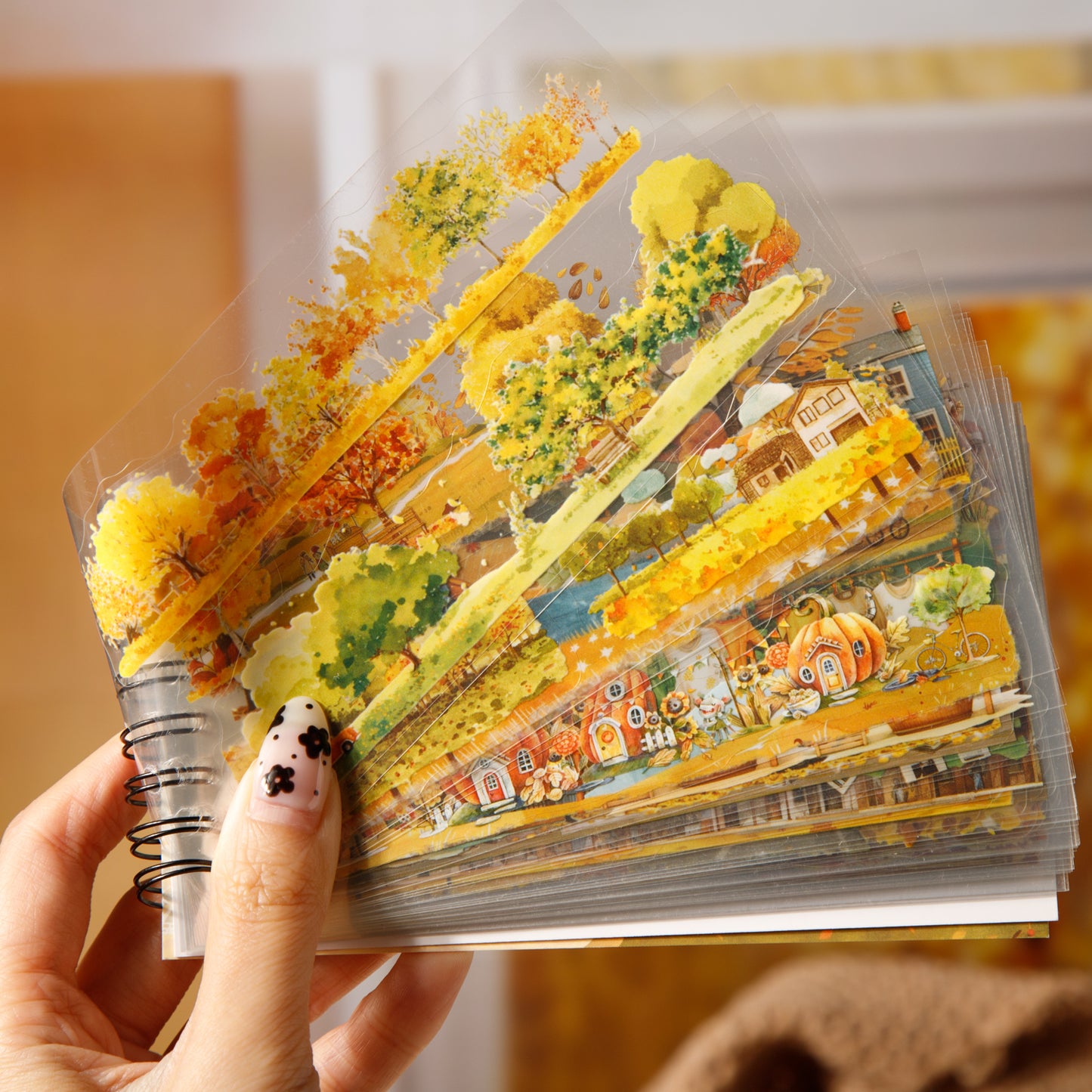 Autumn Picture Album Sticker 48pcs
