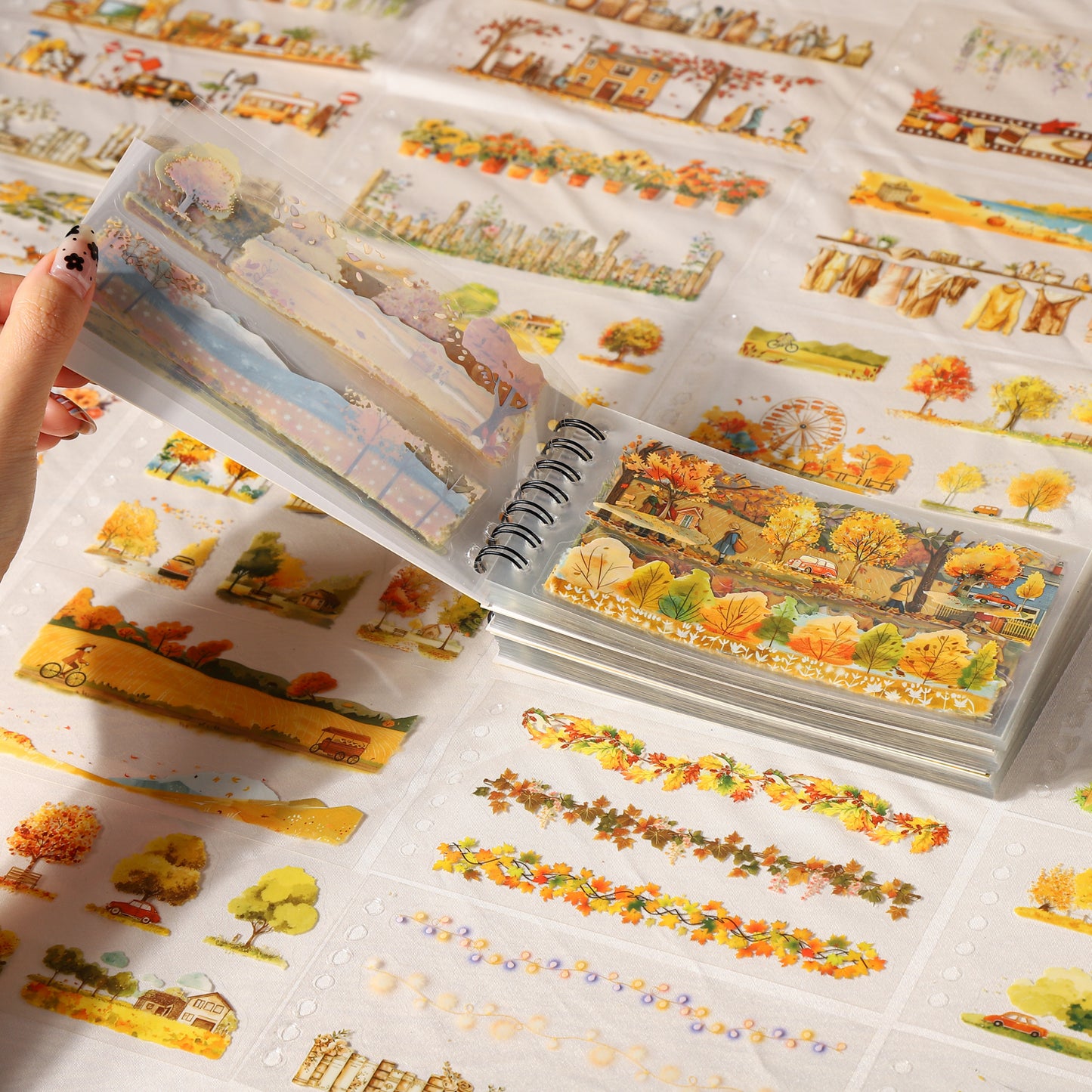 Autumn Picture Album Sticker 48pcs