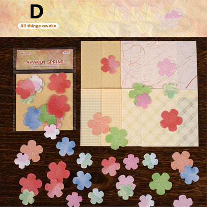 Awakening Spring Paper 38pcs