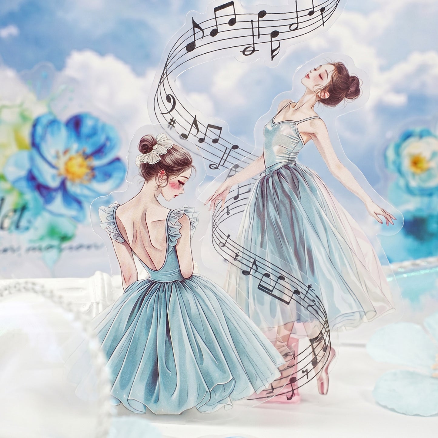 Ballet Monologue Series Sticker 30pcs